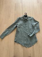 Linnen blouse Sarah Pacini (M), Maat 38/40 (M), Blauw, Sarah Pacini, Ophalen of Verzenden