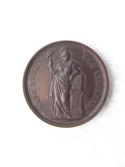 Penning tegen het herstel van de Bisschoppelijke Hierarchie, Postzegels en Munten, Penningen en Medailles, Brons, Verzenden