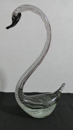 Moderne glazen zwaan [1144], Antiek en Kunst, Ophalen