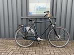 VERKOCHT! Batavus Fuego 28/61 8v Blauw/Zwart Herenfiets, Batavus, Versnellingen, Zo goed als nieuw, 57 tot 61 cm