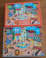 Nieuw: Kaasmarkt Puzzel Loes Riphagen 100 stukjes, Hobby en Vrije tijd, Denksport en Puzzels, Ophalen of Verzenden, Minder dan 500 stukjes