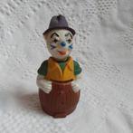 Vintage tuimelaar plastic spaarpot clown West Germany '60, Ophalen of Verzenden