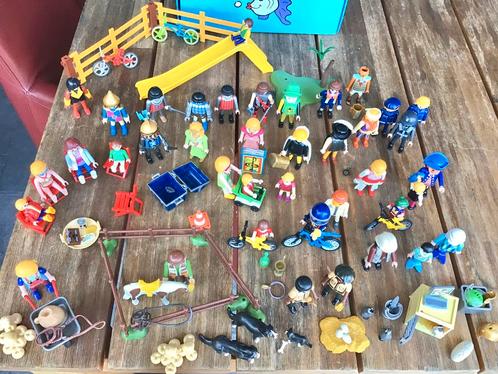 PARTIJTJE PLAYMOBIL ( VEEL POPJES EN DIEREN), Kinderen en Baby's, Speelgoed | Playmobil, Gebruikt, Los playmobil, Ophalen of Verzenden
