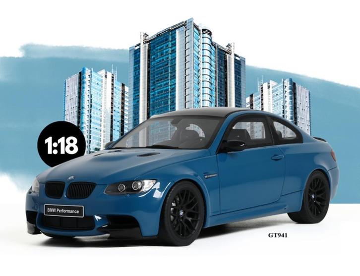 BMW M3 E92 2007 GT Spirit 1/18 nieuw, Hobby en Vrije tijd, Modelauto's | 1:18, Nieuw, Auto, Overige merken, Ophalen of Verzenden