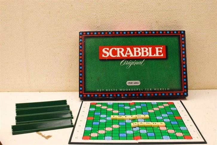 Jumbo Scrabble 46978, Hobby en Vrije tijd, Gezelschapsspellen | Bordspellen, Gebruikt, Ophalen of Verzenden