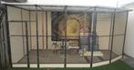 Voliere, Dieren en Toebehoren, Vogels | Hokken en Kooien, Ophalen, Gebruikt, Aluminium, Volière