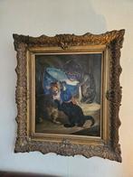 Olieverfschilderij, mogelijk Ronner-Knip, Antiek en Kunst, Kunst | Schilderijen | Klassiek, Ophalen