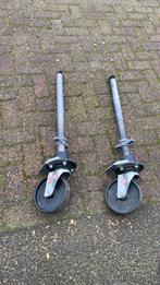 2x Altrex wiel, Doe-het-zelf en Verbouw, Steigers, Ophalen of Verzenden, Zo goed als nieuw, Rolsteiger of Kamersteiger, 5 meter of hoger