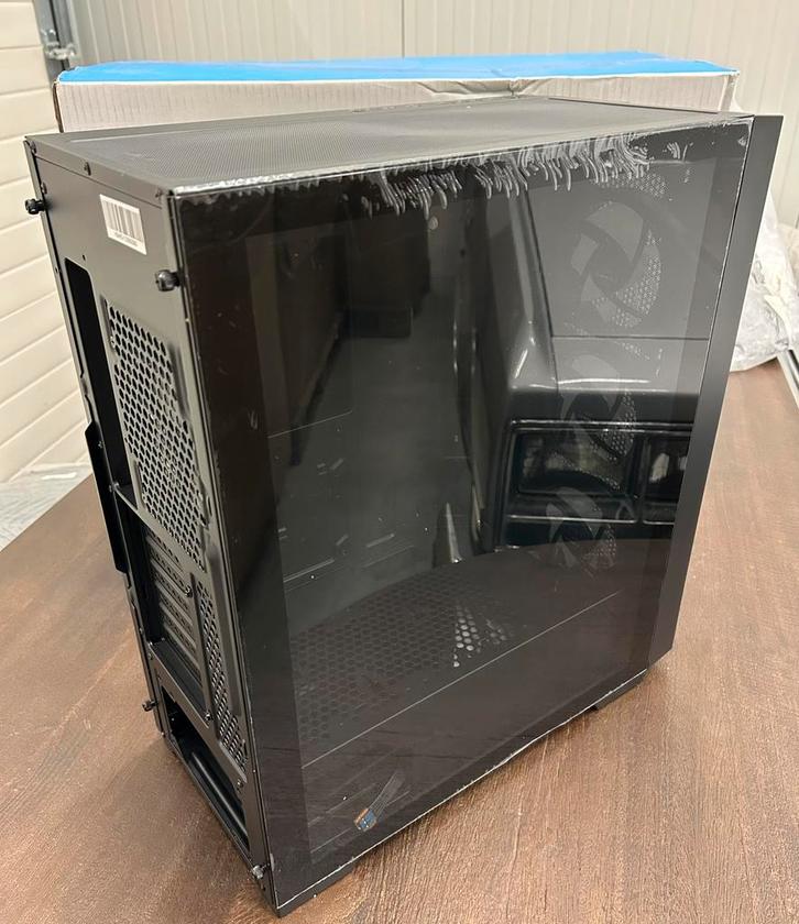 Nieuw Hiditec H2 Air ARGB PC-behuizing met glasplaat, Computers en Software, Computerbehuizingen, Nieuw, Ophalen