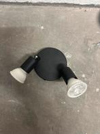 Plafondlamp met 2 spotjes - Zo goed als nieuw!, Ophalen, Led-lamp, Minder dan 30 watt, Overige fittingen