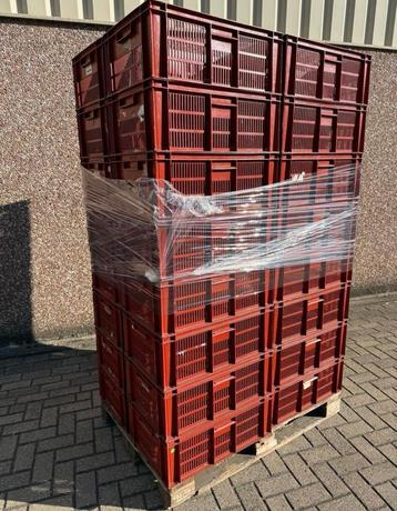 Kunststof stapelbakken kratten (ca. 280 stuks) beschikbaar voor biedingen