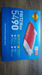 Fritzbox 5490 glasvezel modem, Computers en Software, Routers en Modems, Ophalen of Verzenden, Zo goed als nieuw