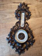 Antieke Holosterische Barometer met Thermometer, Ophalen of Verzenden, Gebruikt, Barometer