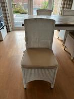 4 Vincent Sheppard eetkamerstoelen wit, Huis en Inrichting, Ophalen, Gebruikt, Wit, Vier