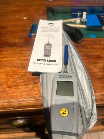 TempTest Blue Smart Thermometer beschikbaar voor biedingen