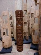 Totempaal 1M Two Faces - Hout