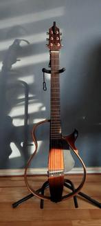 Yamaha Silent Guitar - SLG200S TBS + standaard, Zo goed als nieuw, Ophalen