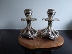 Twee uitbundige kandelaren (geen zilver), Ophalen of Verzenden, Overige materialen
