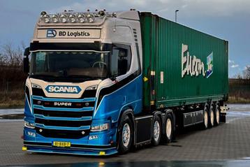 WSI SCANIA  R HIGHLINE  6X2 FLEX CONTAINER  BD LOGISTICS beschikbaar voor biedingen