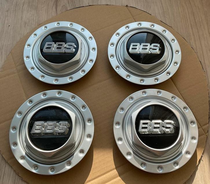 BBS RZ407/RM012 naafdeksels, Auto diversen, Wieldoppen, Zo goed als nieuw, Ophalen of Verzenden