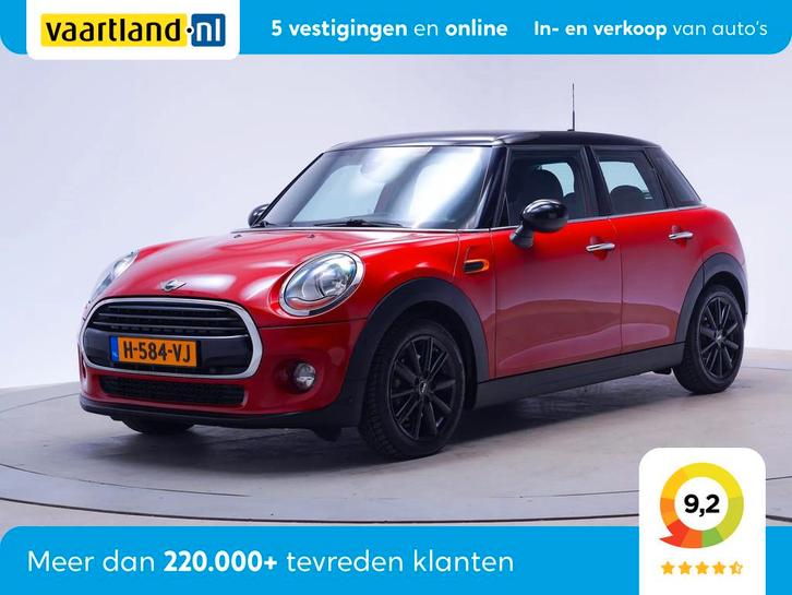 MINI Cooper 1.5 Cooper 136pk Chili Serious Business Aut. 5-d, Auto's, Mini, Bedrijf, Te koop, Cooper, ABS, Adaptieve lichten, Airbags
