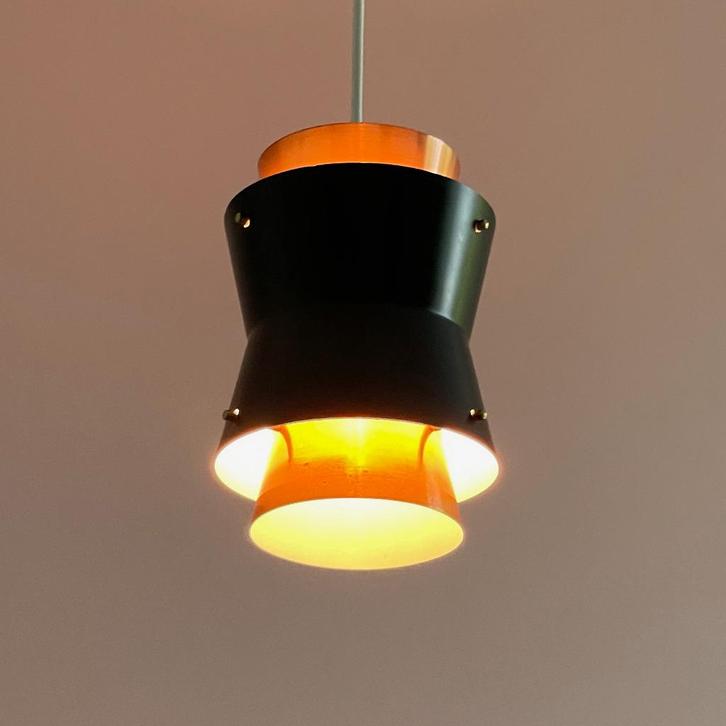 vintage design Fog & Morup LAMP Jo Hammerborg retro Denmark, Huis en Inrichting, Lampen | Hanglampen, Gebruikt, Minder dan 50 cm