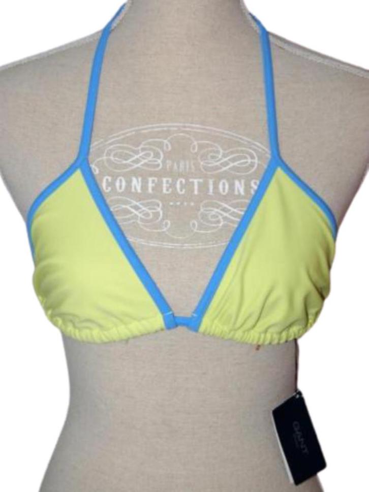 Nieuwe Gant triangle bikini top, geel, Mt. L, Kleding | Dames, Badmode en Zwemkleding, Nieuw, Bikini, Geel, Verzenden