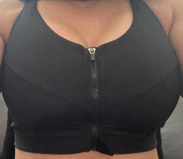Sportbh Hunkemoller met haakje + rits, maat D85 beschikbaar voor biedingen