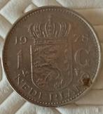Te Koop: Een gulden uit 1978. , Postzegels en Munten, Munten | Nederland, Ophalen of Verzenden, Koningin Juliana, 1 gulden, Losse munt