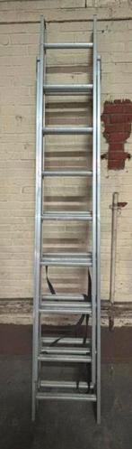Excelsior 3x8 ladder (106608), Doe-het-zelf en Verbouw, Ophalen, Gebruikt, Ladder, Opvouwbaar of Inschuifbaar