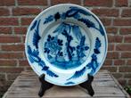 Antiek delfts blauw aardewerk bord, Ophalen