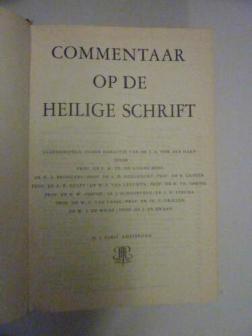 J.A.vor der Hake - Commentaar op de Heilige Schrift, Boeken, Godsdienst en Theologie, Gelezen, Verzenden