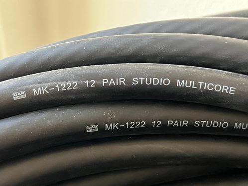 Dap Audio MK-1222 12 parige studio multikabel, Muziek en Instrumenten, Kabels en Stekkers, Gebruikt, Ophalen of Verzenden