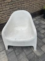 Te koop tuinstoel Skarpo van Ikea, wit, Ophalen, Gebruikt, Kunststof