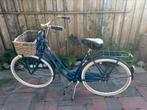 Meiden dames fiets stationsfiets blauw, Ophalen, Gebruikt
