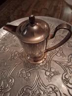 Zilveren roomkan met deksel, Antiek en Kunst, Antiek | Goud en Zilver, Ophalen of Verzenden, Zilver