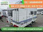 Hobby De Luxe 400 VOORTENT + 4 PERS +, Caravans en Kamperen, Caravans, Hobby, Bedrijf, 5 tot 6 meter, Tot en met 3