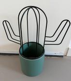 Pot met draadstaal cactus nieuw, Ophalen of Verzenden, Nieuw