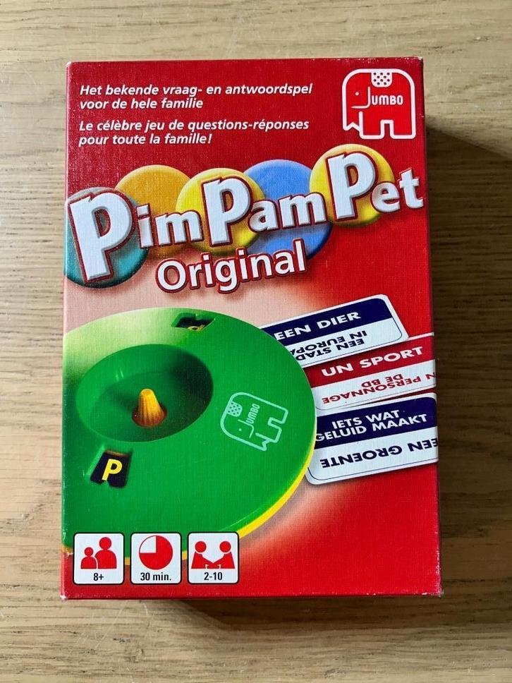 Pim Pam Pet Original Kaartspel Jumbo, Hobby en Vrije tijd, Gezelschapsspellen | Bordspellen, Zo goed als nieuw, Ophalen of Verzenden