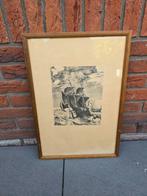 Antieke ingelijste Litho Frans Huys,

Cornelis Cort €49, Antiek en Kunst, Ophalen of Verzenden