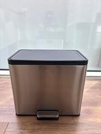 EKO Pedaalemmer RVS 29L - Afvalscheiding, Huis en Inrichting, Ophalen, Met pedaal, 50 tot 75 cm, Nieuw