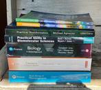 Vijftal Pearson boeken (micro)biologie,  chemie, Gelezen, Pearson, Ophalen of Verzenden, Natuurwetenschap