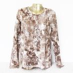 Mooie Clarina Trui (Maat 46) - 501 € 25,-, Bruin, Maat 46/48 (XL) of groter, Zo goed als nieuw, Clarina
