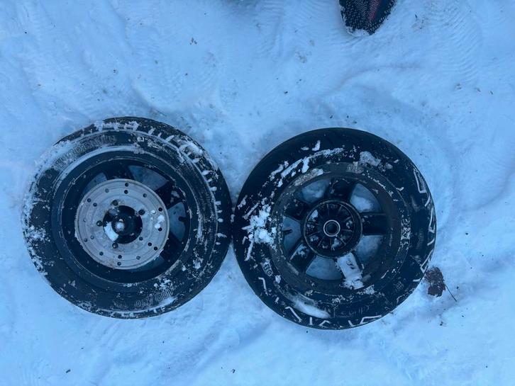 Zip 2000 Velgen met Band - Voor & Achter, Fietsen en Brommers, Brommeronderdelen | Scooters, Gebruikt, Piaggio, Overige typen