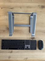 Laptop standaard, toetsenbord & muis, Computers en Software, Toetsenborden, Ophalen, Numeriek, Zo goed als nieuw, Draadloos