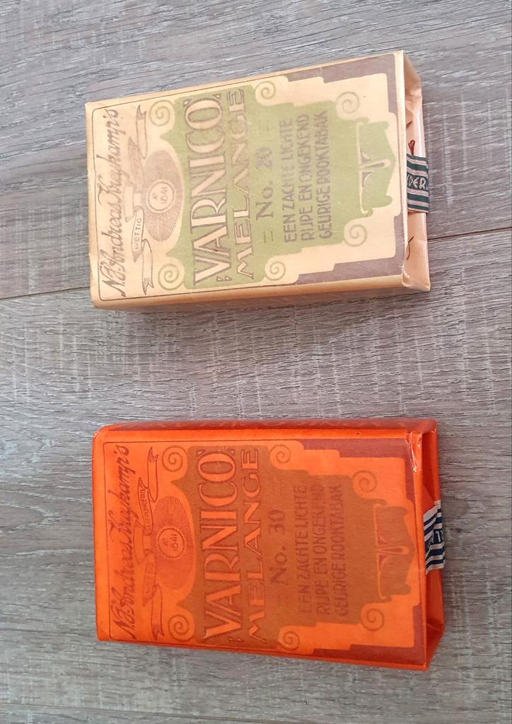 2 PAKJES PIJPTABAK van KREYKAMP uit STEYL, Verzamelen, Rookartikelen, Aanstekers en Luciferdoosjes, Zo goed als nieuw, Tabaksdoos of Verpakking