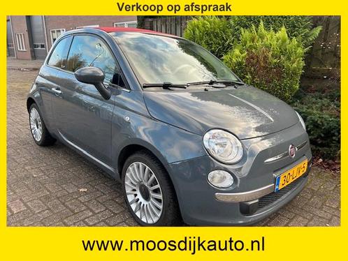 Fiat 500C cabrio/ 1.2 Lounge Automaat/ Orig NL Auto/ airco/, Auto's, Fiat, Bedrijf, Te koop, 500C, ABS, Airbags, Airconditioning