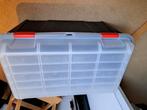 Grote opbergbak.met deksel., Ophalen, Gebruikt