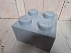 Stapelbare LEGO opbergbox Brick 4 Grijs, Ophalen, Zo goed als nieuw, Lego