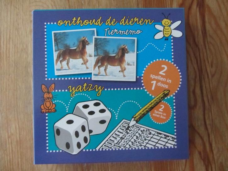 Memory / yatzee, Kinderen en Baby's, Speelgoed | Educatief en Creatief, Zo goed als nieuw, Ophalen of Verzenden